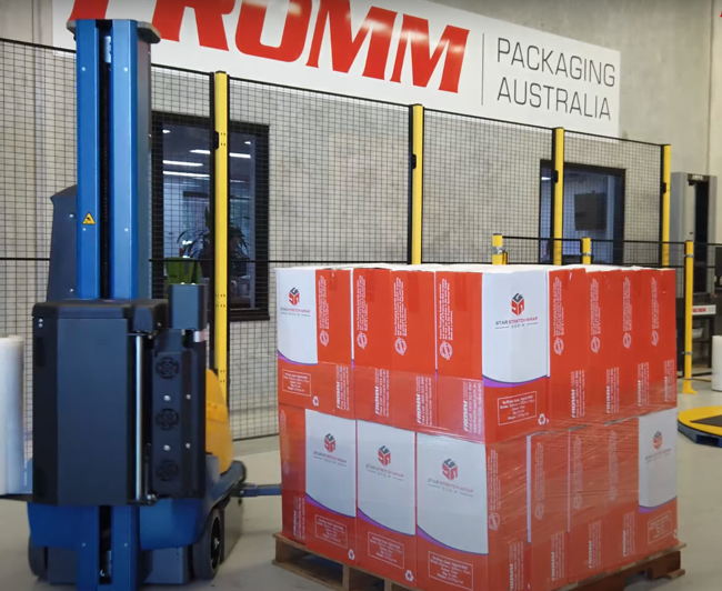 FR2000 Semi-Automatic Robotic Wrapping Machine