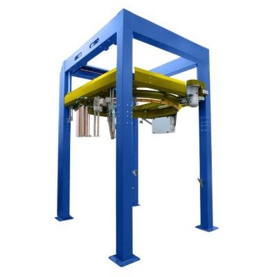 FA8 Quad Automatic Inline Ring Stretch Wrapping Machine