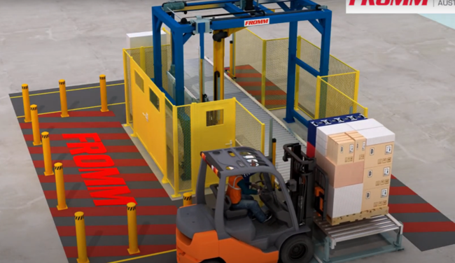 FA7 Series Automatic Inline Rotary Arm Wrapping Machine